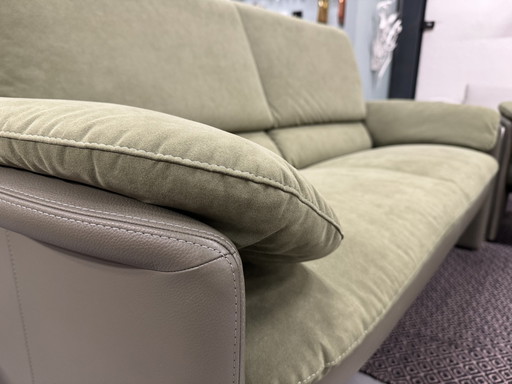 Leolux Catalpa Evidence Sofa 2,5 Sitzer Sofa Grün