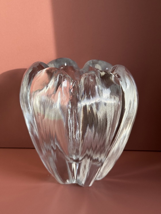 Image 1 of Vicke Lindstrand Stella Polaris Vase für Orrefors