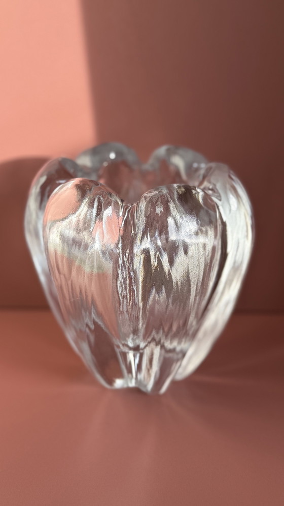 Image 1 of Vicke Lindstrand Stella Polaris Vase für Orrefors