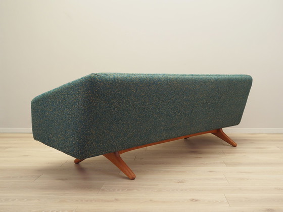 Image 1 of Grünes Melange Sofa, Dänisches Design, 1960er Jahre, Hersteller: A. Mikael Laursen, Designer: Illum Wikkelsø