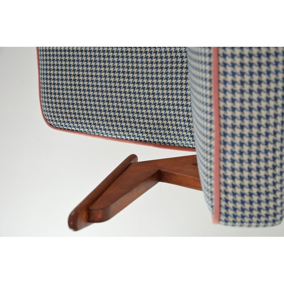 Image 1 of Vintage Sessel Bunny houndstooth 1960
