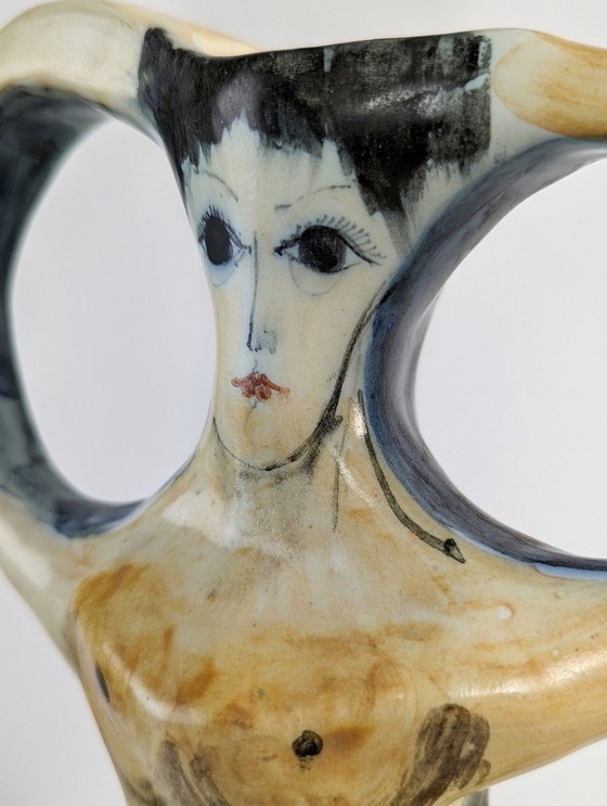 Image 1 of Vase Skulptur in der Form einer Frau