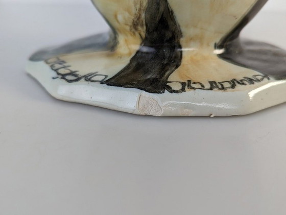 Image 1 of Vase Skulptur in der Form einer Frau