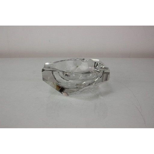 Vintage Aschenbecher aus Kristallglas von Bohemia Glass, Tschechoslowakei 1970