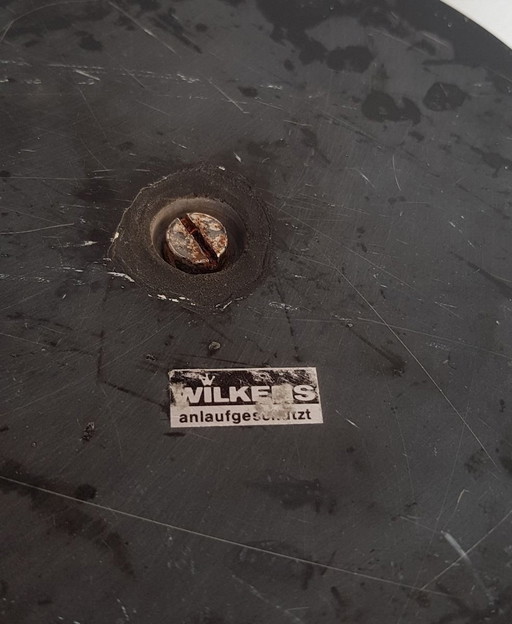 Versilberter Vintage-Kerzenhalter von Wilkens