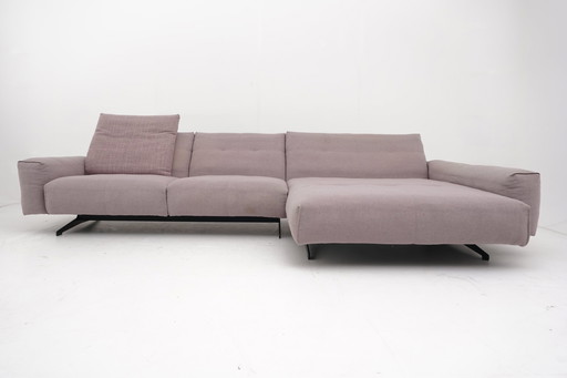 Rolf Benz 50 Ecksofa Eckcouch Sofa Couch Stoff Grau