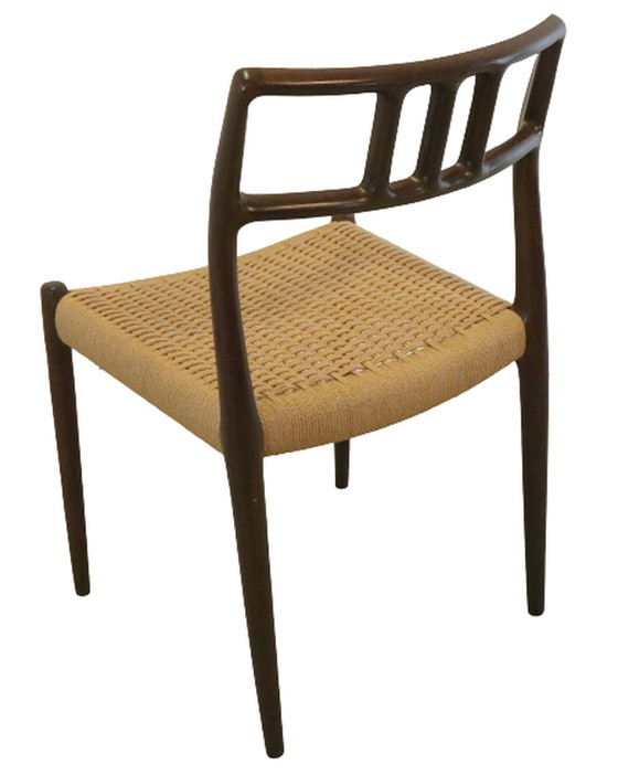 Image 1 of Niels O Moller Modell 79 Esszimmerstuhl Stuhl Vintage Papierkordel