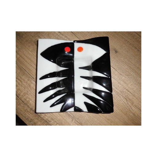 Vintage-Glasschale, 1960