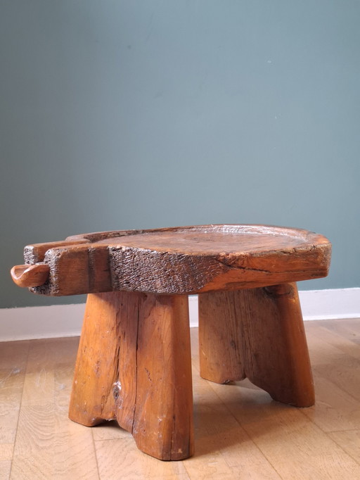 Primitiver Couchtisch