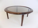 Couchtisch aus Holz/Glas der Kollektion Terra