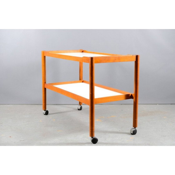 Image 1 of Vintage Servierwagen aus Teakholz, Deutschland