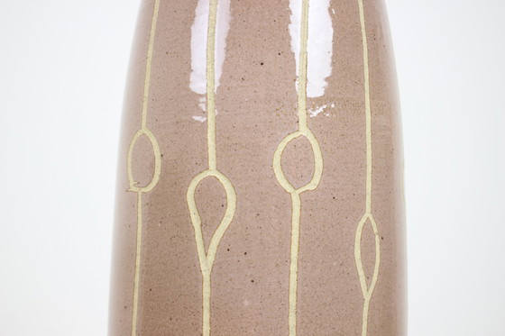 Image 1 of Seltene Keramikvase "Keramo Praha", Tschechoslowakei, 1970er Jahre.