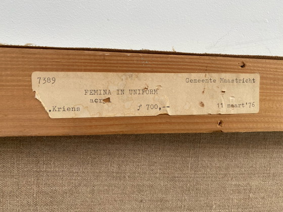 Image 1 of Leen Kriens - "Frau in Uniform"