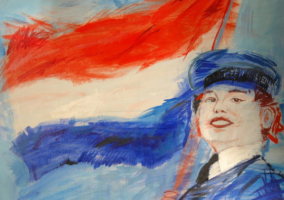 Image 1 of Leen Kriens - "Frau in Uniform"