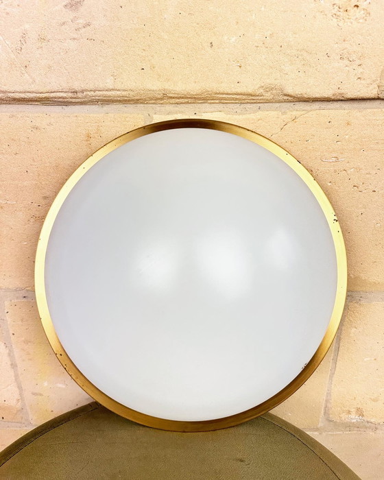 Image 1 of Vintage Wand-/Wandlampe von Peill en Putzler