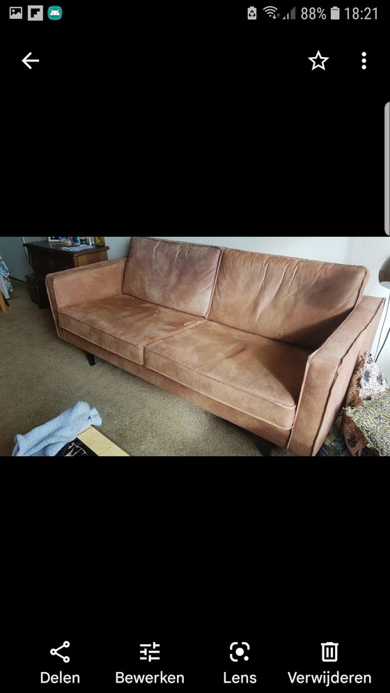 Image 1 of Be Pure Home Ecolederen Bank 2,5 Zit