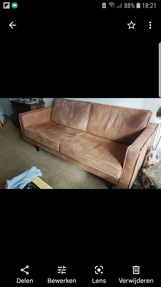 Image 1 of Be Pure Home Ecolederen Bank 2,5 Zit