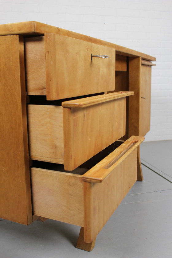 Image 1 of Cees Braakman EB04 Birke Pastoe Schreibtisch