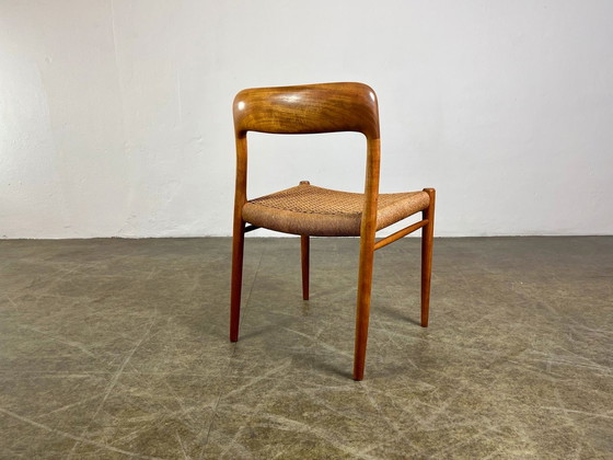 Image 1 of 8er Set Niels Otto Møller Stühle teak Model 75 danish Design 1960