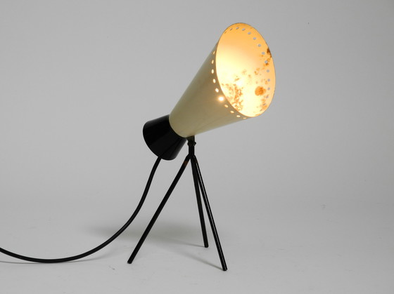 Image 1 of Tolle Moderne Mitte des Jahrhunderts Dreibein-Tischlampe von Josef Hurka für Napako Czech