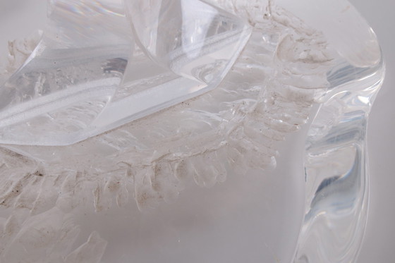 Image 1 of Plexiglas-Vögel-Hivo von Teal aus dem 20. Jahrhundert