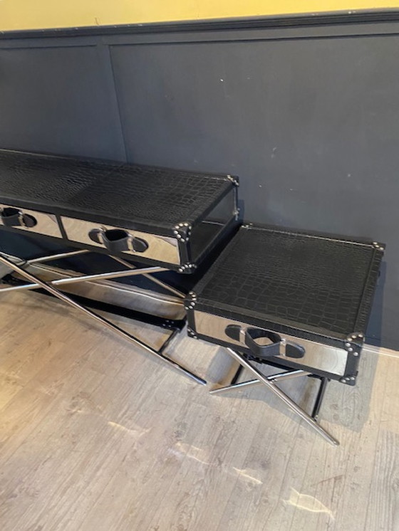 Image 1 of Flightcase Diga Colmore Set Beistelltisch + 2 Schränke
