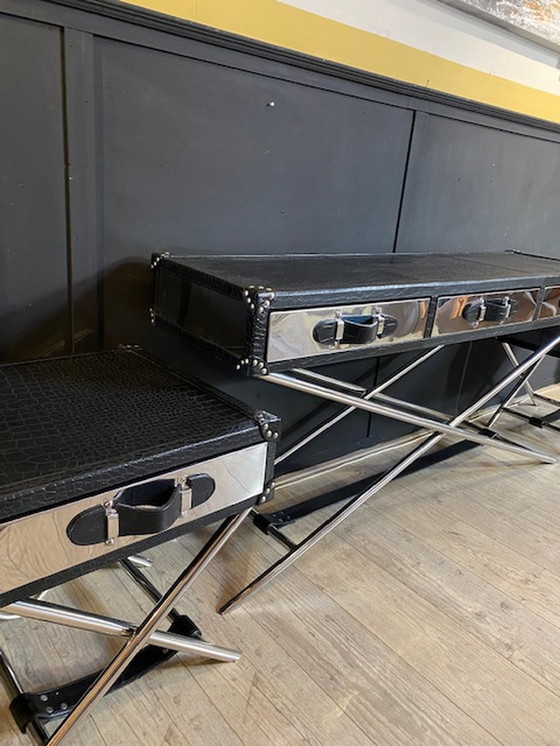 Image 1 of Flightcase Diga Colmore Set Beistelltisch + 2 Schränke