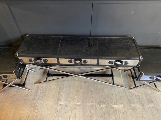 Image 1 of Flightcase Diga Colmore Set Beistelltisch + 2 Schränke