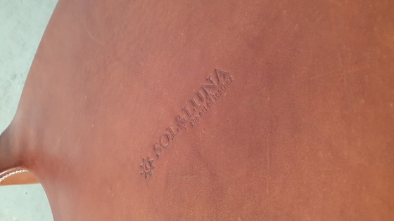 Image 1 of Sol y Luna Ledersessel aus Sattelleder