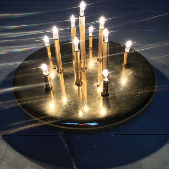 Image 1 of 2 Grossmann Wandleuchten aus vergoldetem Metall