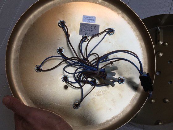 Image 1 of 2 Grossmann Wandleuchten aus vergoldetem Metall