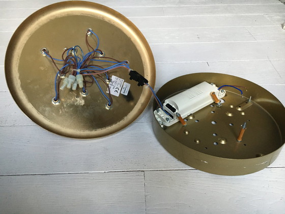 Image 1 of 2 Grossmann Wandleuchten aus vergoldetem Metall