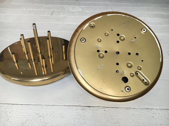 Image 1 of 2 Grossmann Wandleuchten aus vergoldetem Metall