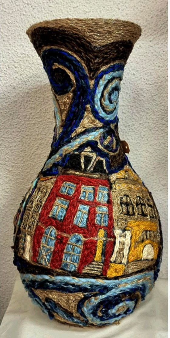 Image 1 of Handgefertigte Vase