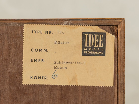 Image 1 of  1950er Jahre Highboard, Oldenburger Möbelwerkstätten