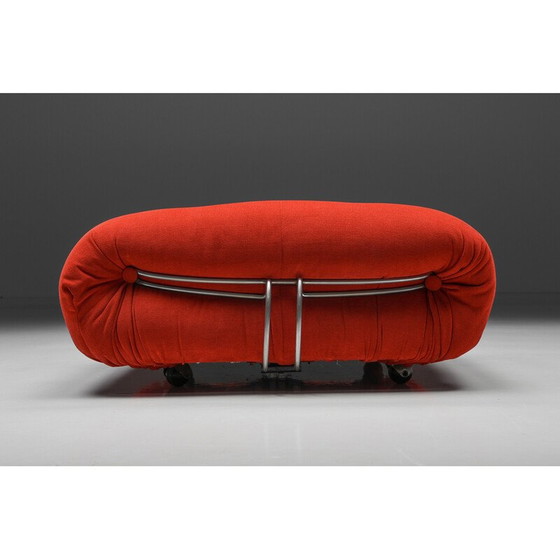 Image 1 of Soriana-Hocker, Vintage, von Afra und Tobia Scarpa für Cassina, 1970er Jahre