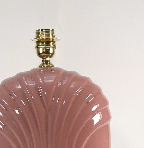 Image 1 of Hollywood Regency Rose Tischlampe