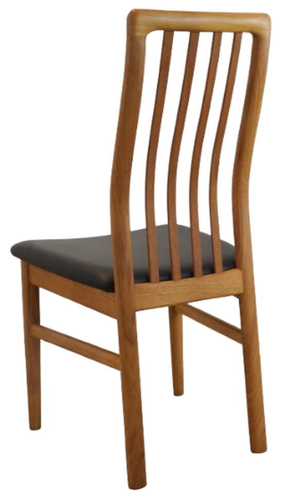 Image 1 of 6x Kai Kristiansen für Schou Andersen Stühle 'Lille Arden' vintage