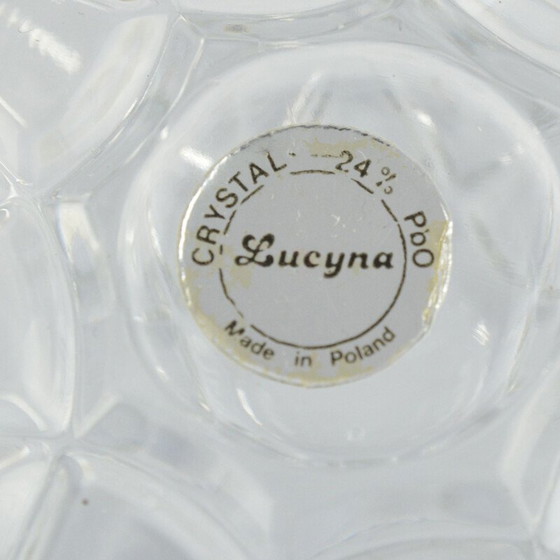 Image 1 of Sargschale aus Kristall "Lucyna" von Huta Szkła, Polen 1980