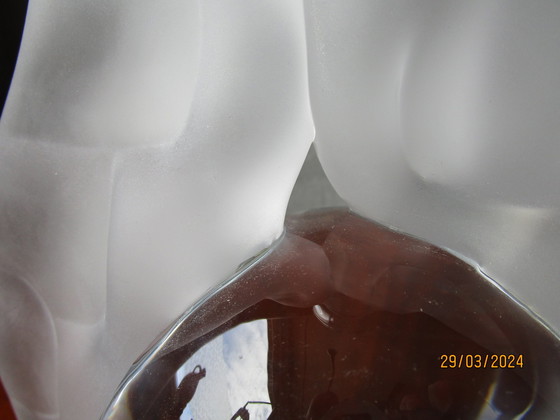 Image 1 of Glas/Kristall Kunstwerk Abstact