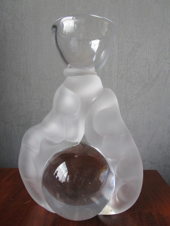 Image 1 of Glas/Kristall Kunstwerk Abstact