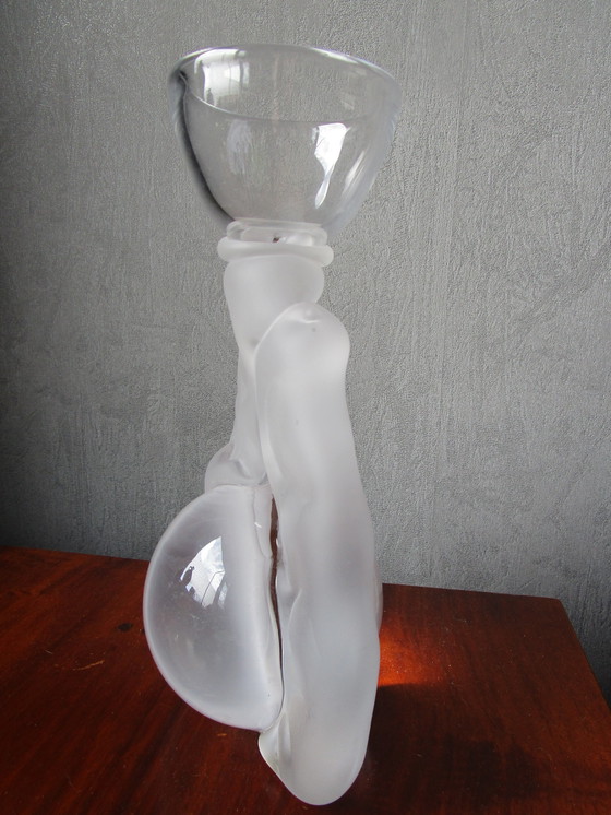 Image 1 of Glas/Kristall Kunstwerk Abstact