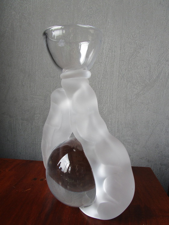 Image 1 of Glas/Kristall Kunstwerk Abstact