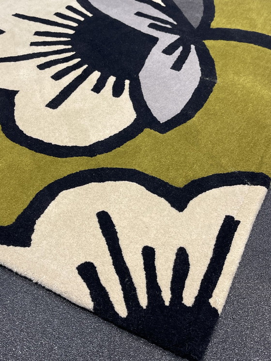 Image 1 of Brink & Campman Orla Kiely Passionsblume Teppich Olive