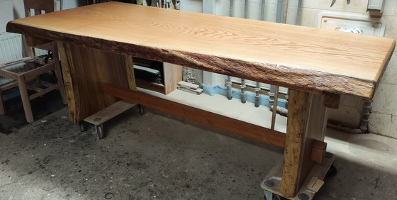 Image 1 of Natur-Holz Tisch handgemacht