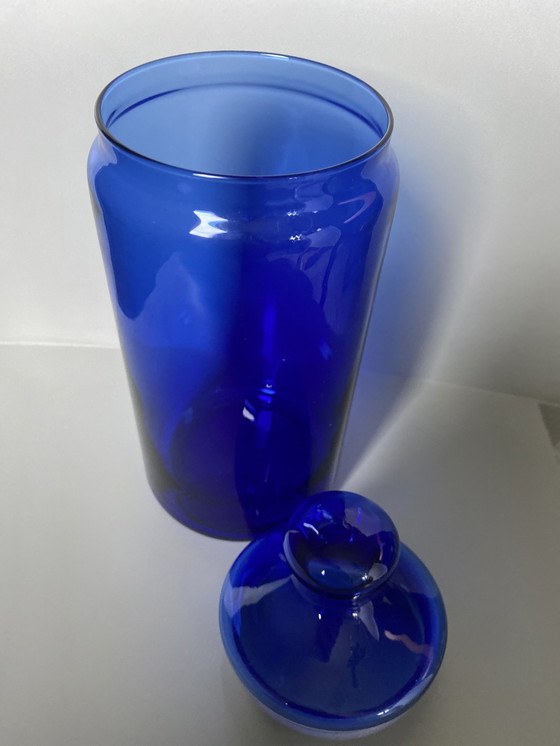 Image 1 of Glas Kobaltblau