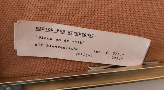 Image 1 of Diana und der Falke von Marion Van Nieuwpoort