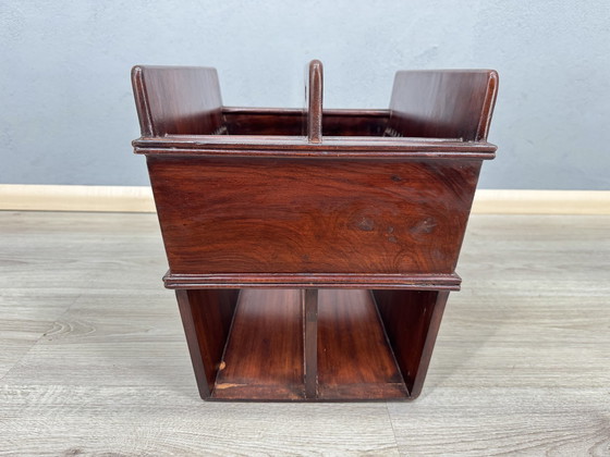 Image 1 of Vintage Mahagoni Holz Leseständer