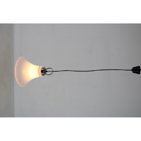 Image 1 of Vintage-Kronleuchter aus Glas, Italien 1970