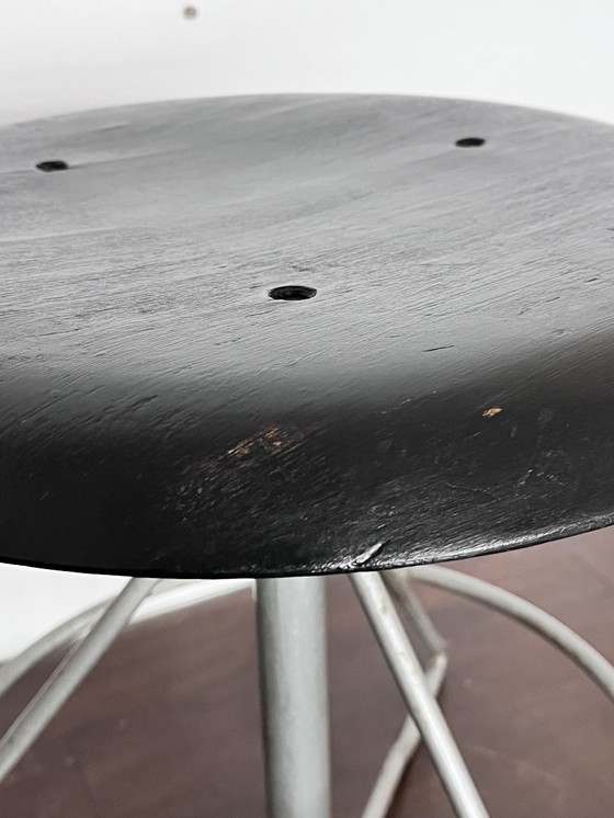 Image 1 of  Industrieller Hocker Skandinavisch Nordiska Kompaniet